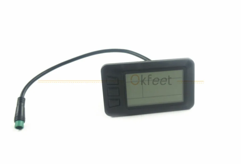 Okfeet Новое поступление аксессуары для электровелосипеда KT lcd 7 USB дисплей электровелосипед lcd Ebike наборы