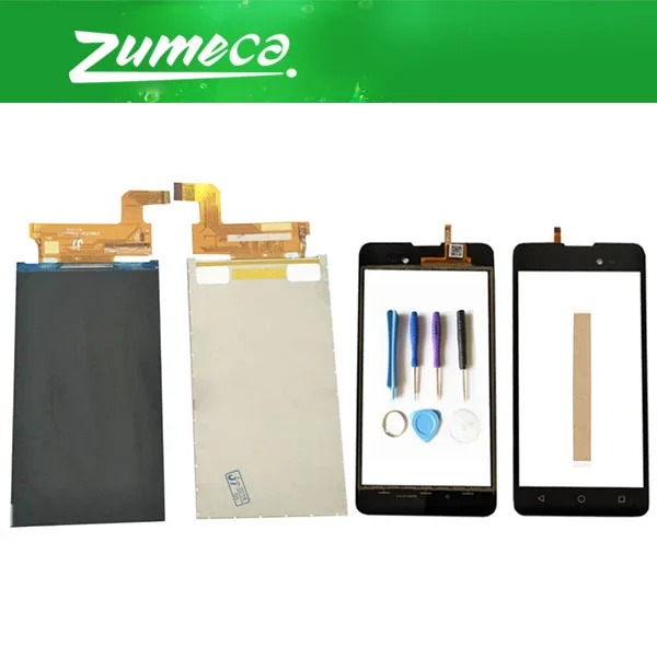Haute qualité pour BQ BQ 5035 velours BQ 5035 BQ5035 BQS 5035 BQS 5035 écran LCD + écran tactile couleur noire avec bande et outil|Panneau tactile pour téléphone portable| | -