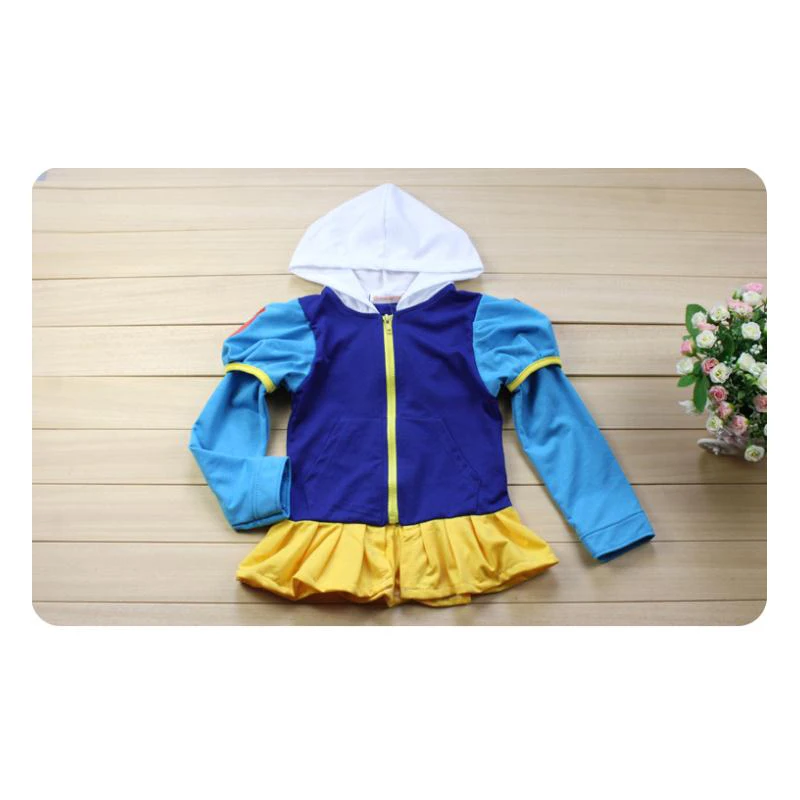 Весна-осень ; пальто для девочек; куртки; Детское пальто с капюшоном; вечерние костюмы Эльзы и Анны для малышей; одежда для детей; Верхняя одежда для девочек - Цвет: Dark Blue