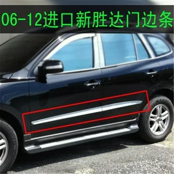 

High quality ABS Chrome car body side moldings side door decoration for Hyundai Santa Fe ix45 2006-2012 Car styling