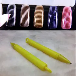 3 шт магнитная ручка DIY 3D Кошки Глаза Лак для ногтей для точечного нанесения инструменты для дизайна ногтей @ ME88