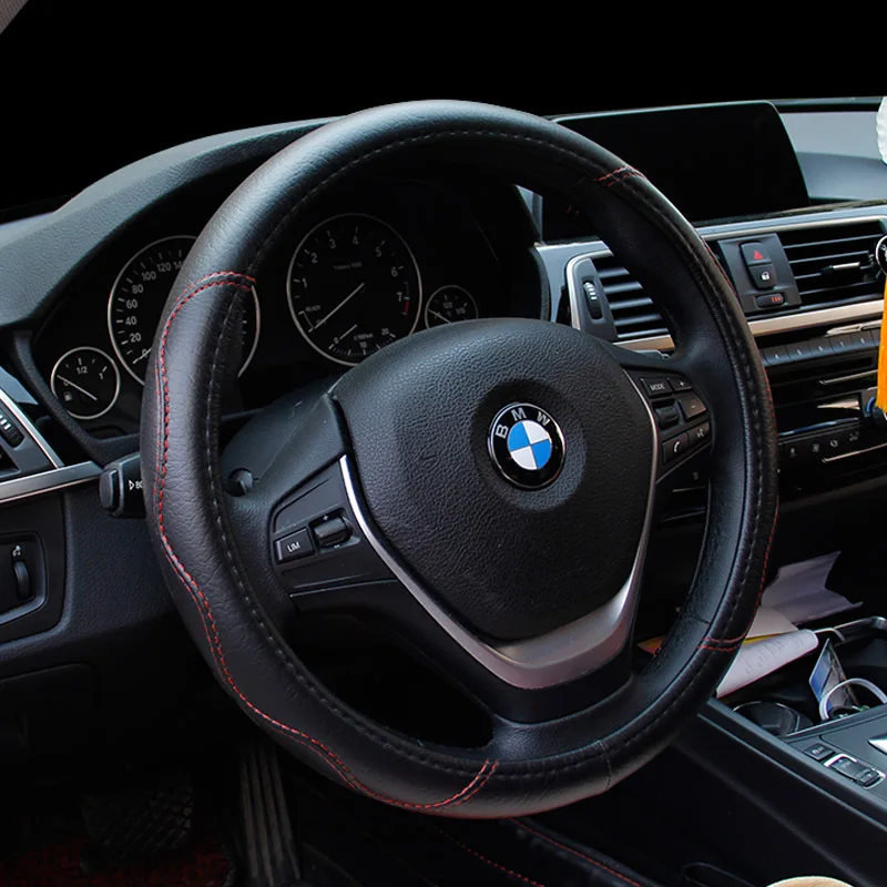 

Fashion High Quality Cute Steering Wheel Covers Car Accessories 36 38 40 42 CM Feather Truck Steering Wheel Cover