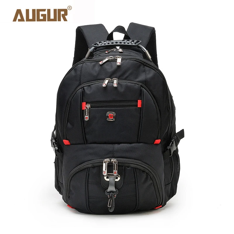 AUGUR Luxury Brand Laptop Backpack Fashion Oxford School Bags For Teenagers Zipper Woman