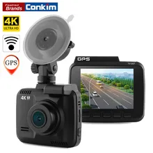 Conkim Dash Cam font b Camera b font GPS Wifi DVR Car Camcorder 4K 2880x2160P Night