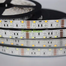 Двухрядная Светодиодная лента RGBW 5050 RGB+ 2835 белый/теплый белый DC12V 120 светодиодный/м 5 м/лот