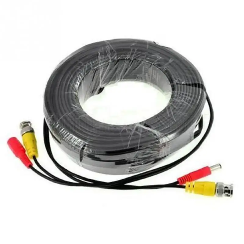 New CCTV Camera Accessories BNC Power Video Siamese Cable for Surveillance DVR Kit Length 1m 5m 10m 20m 30m