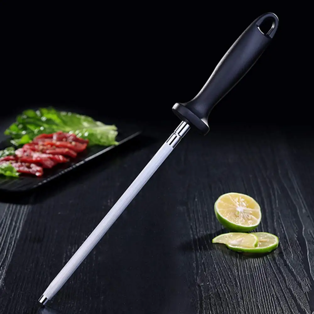 Rust Steel Grinder Stick Handheld Knife Stick Kitchen Knife Grinder