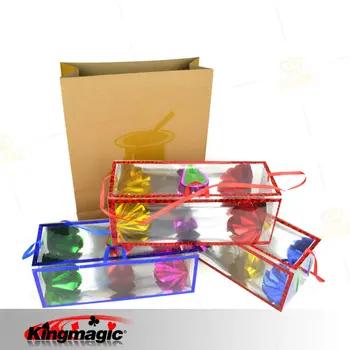 

Hot Sale King Magic Paper Bag FlowerJumbo Stage Large Size Magic Props Magia Tricks Free Shipping