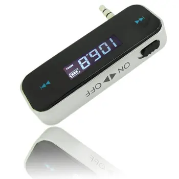 

Wireless Rechargeable FM Transmitter Car Audio for iPod MP3 Player Samsung HTC Smartphones Cell Phones Support Hands free