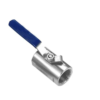 

1-1/2" BSP Female Thread 304 Stainless Steel Wide Ball Valve For Water Oil Gas