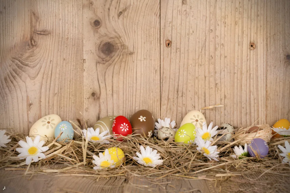

7X5ft Vinyl Custom Easter Photography Backdrops Prop Muslin Photography Background FH113