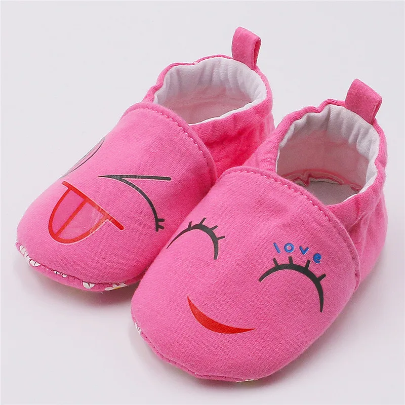 Первые ходунки CartoonShoes Bebe мокасины для малышей 0-24 м нескользящая Мягкая подошва обувь для маленьких мальчиков и девочек - Цвет: model-1