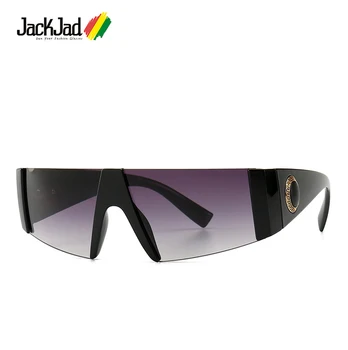 

JackJad 2019 Fashion Popular Shield Style Gradient Sunglasses Men Women Cool Vintage Brand Design Sun Glasses Oculos De Sol 4360