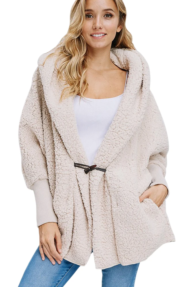 Apricot-Woolen-Fur-Horn-Button-Oversize-Jacket-LC85230-18-1