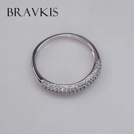 Женские обручальные кольца BRAVEKISS eternity с кристаллами и BUR0022|eternity ring|ring bandcristal ring |