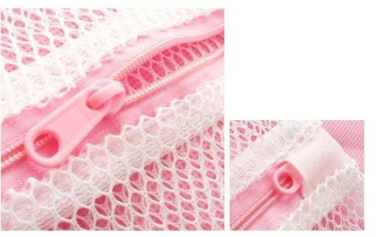 Clothes Washing Machine Laundry Bra Aid Lingerie Mesh Net Wash Bag Pouch Basket femme 3 Sizes S round laundry basket