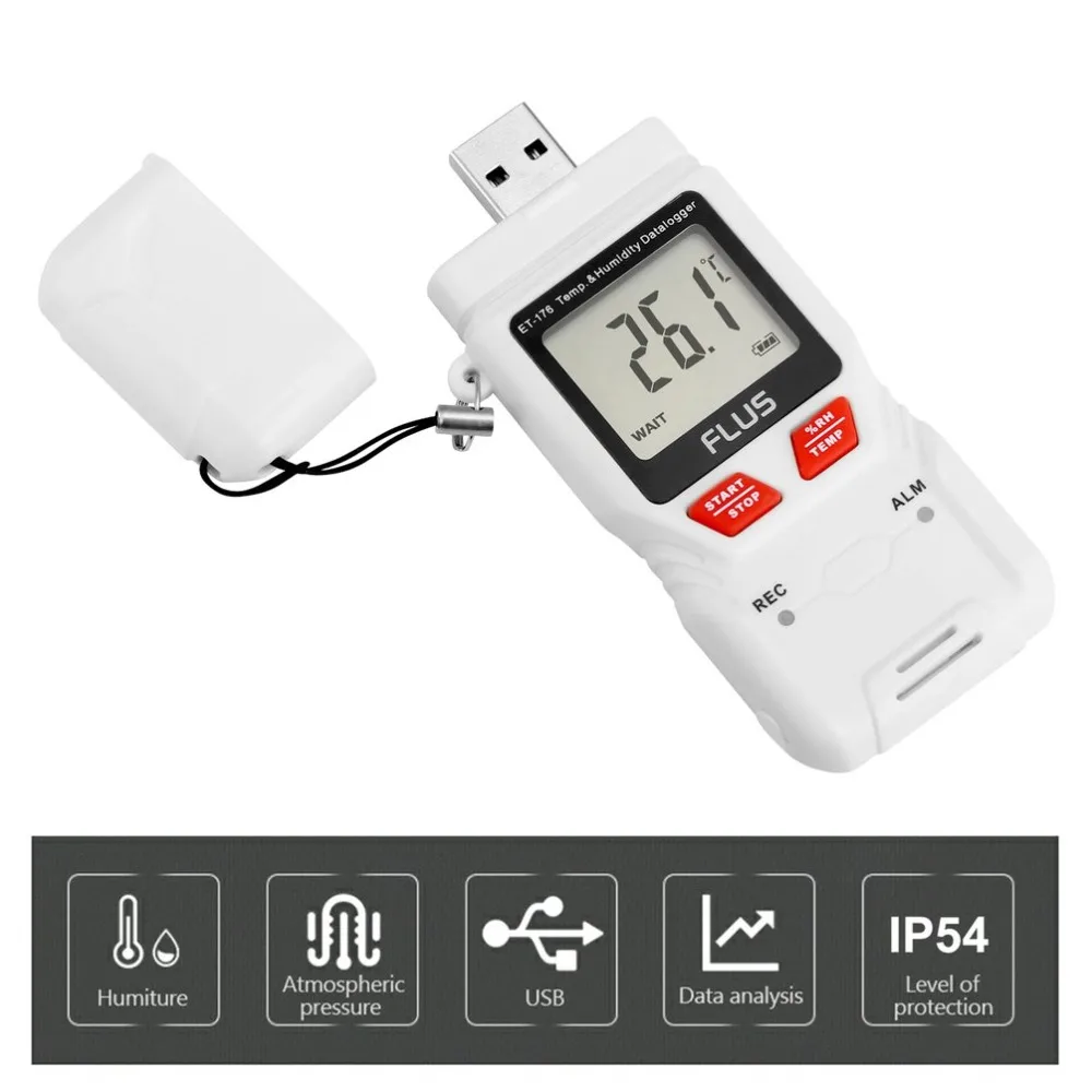 Регистратор температуры и влажности. USB temperature humidity data Logger. Логгер уровнемер термометр. Измеритель влажности из Китая. Датчик влажности высокой точности.