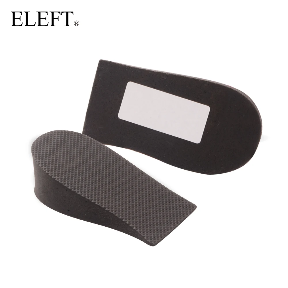 

ELEFT foot Invisible height Increase Half pad pads Elevator insoles inserts 3.5cm for women men brand leather shoes accessories