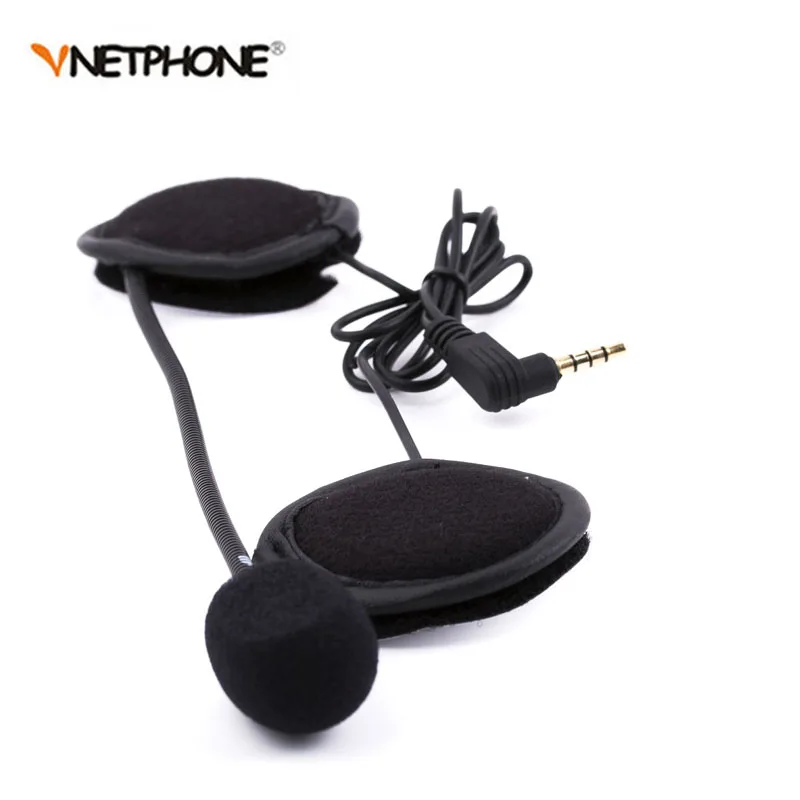 Vnetphone 3 5 мм микрофон Динамик гарнитуры и шлем домофон клип для V4 V6 мотоцикл Bluetooth