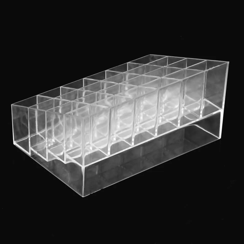 

10 Pcs Nail Polish Shelf Cosmetic Varnish Display Stand Holder Women Makeup Wall Rack Organizer Case