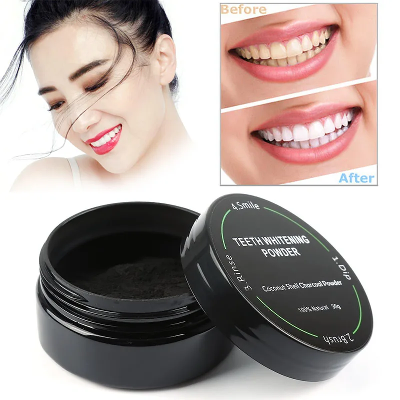 

1 Pc Teeth Whitening Powder Natural Organic Activated Charcoal Daily Use Smoke Coffee Tea Stains Removal Oral Cleaning TSLM2