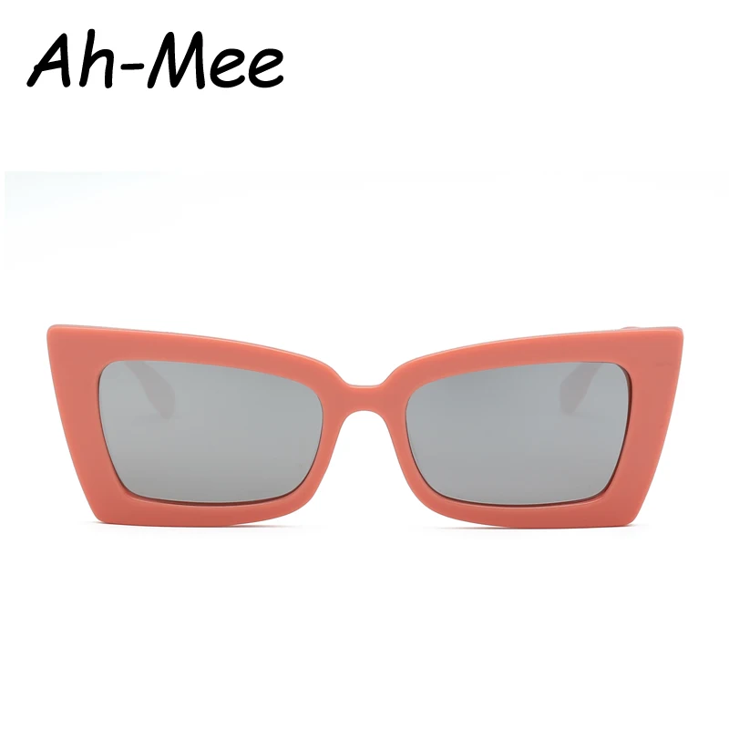 Винтажные трендовые Квадратные Солнцезащитные очки, женские брендовые дизайнерские ретро солнцезащитные очки, прямоугольные солнцезащитные очки, женские очки кошачий глаз UV400