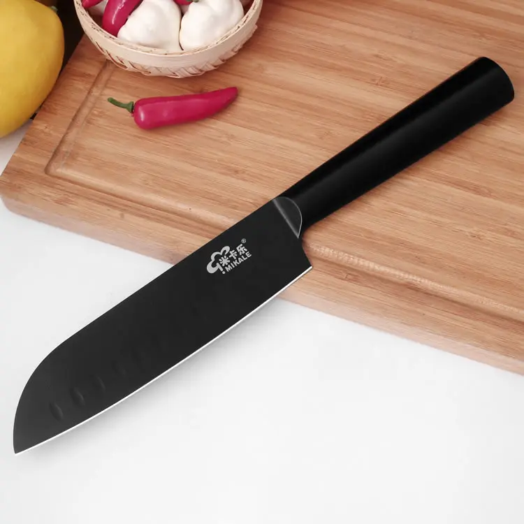 MIKALA полный Нержавеющая сталь Кухня Ножи комплект из 2 предметов Santoku резка суши мясо ножи, бытовые предметы нарезки Ножи пилинг фруктов Ножи