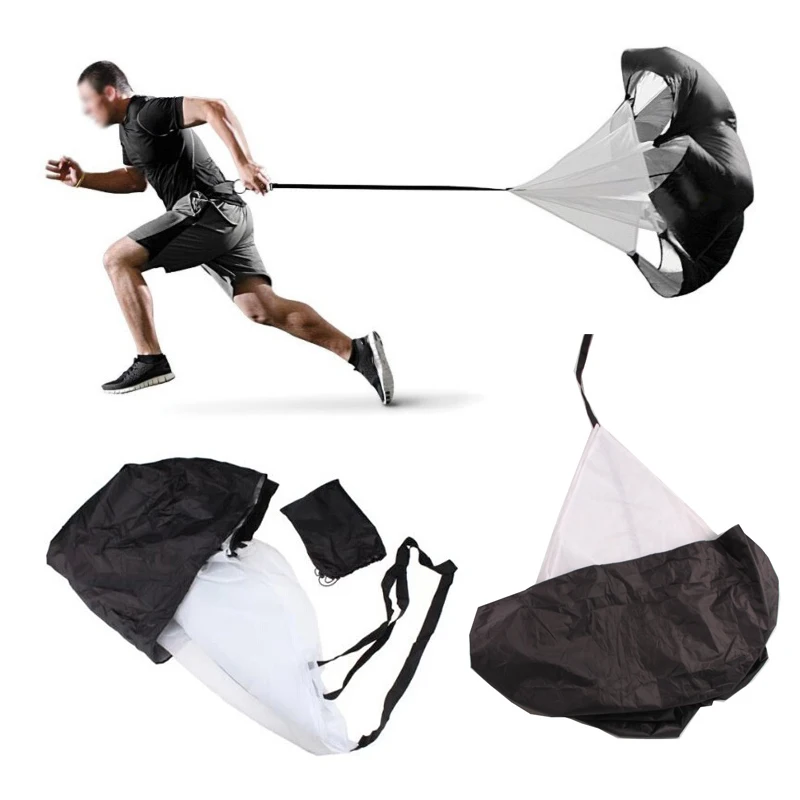 New Freeshipping 56"Speed Drills Resistance Parachute Running Chute