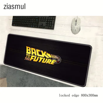 

back to the future mouse pad gamer 800x300x3mm wrist rest notbook mouse mat gaming mousepad New arrival pad mouse desk padmouse