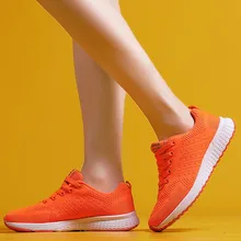 Модная женская спортивная обувь с плетением; кроссовки из сетчатого материала; Повседневная дышащая обувь; мягкий светильник; прогулочная обувь для студентов;#4