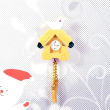 1:12 милые мини кукольный домик миниатюрные настенные часы