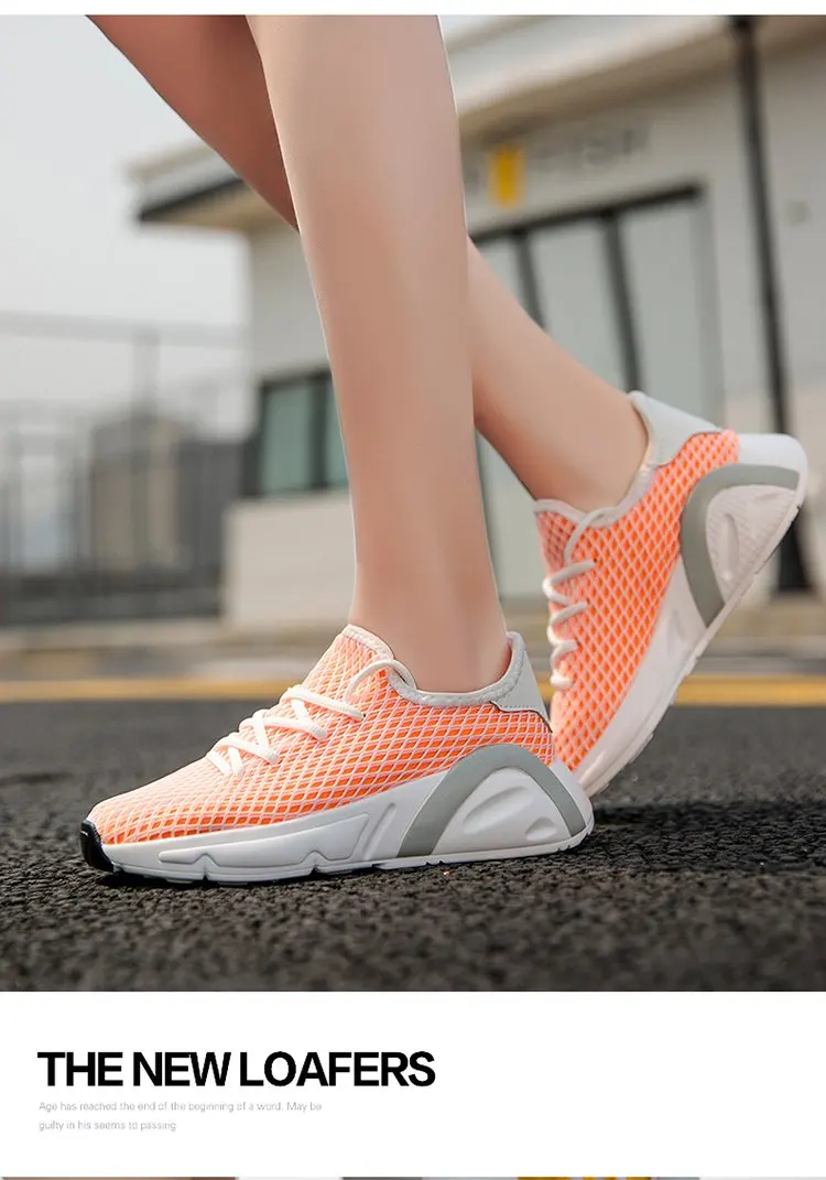 

2019 Grandi Dimensioni Coppia Per Il Tempo Libero Scarpe Da Tennis Della Maglia di Tendenza Scarpe Dropshipping Leggero E Traspi
