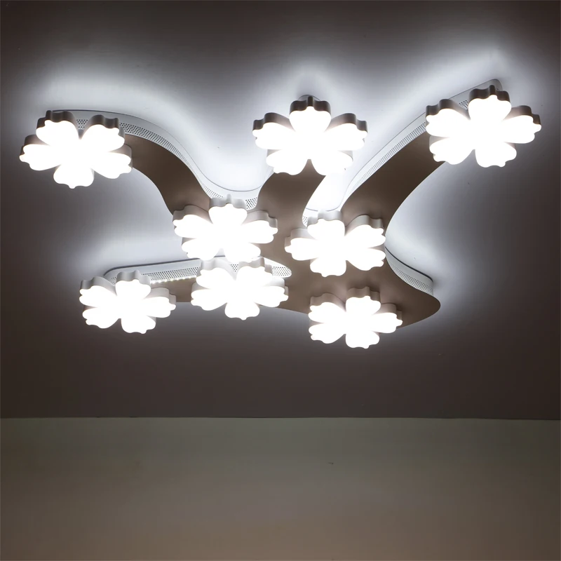 

Modern LED ceiling lights for living room light bedroom Home Decorative Modern W Ceiling lighting three color dimming