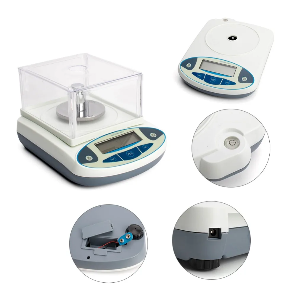 

100g/0.001g High Precision Scientific Lab Digital Analytical Electronic Balance Laboratory Weighs Scales Lab Jewelry Scales
