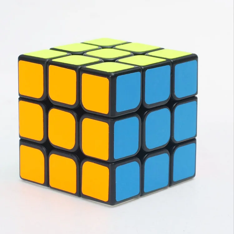 Zcube 3x3x3 Высококачественная наклейка-выделитель 3 на 3 трехслойная обучающая красочная игрушка для детей и взрослых