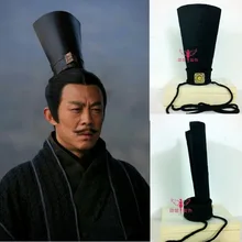 Древний воин период династии Цинь мужская шляпа фильм великая Цинь Империя Actore кусок волос мужская шляпа