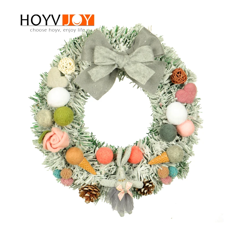 HOYVJOY Свадебные венки для украшения дома Рождественская гирлянда искусственные