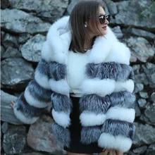 Меховое пальто из искусственного лисьего меха, модное женское теплое пальто на Рождество, день рождения, ночь, клуб, вечерние, зимнее, элегантный стиль