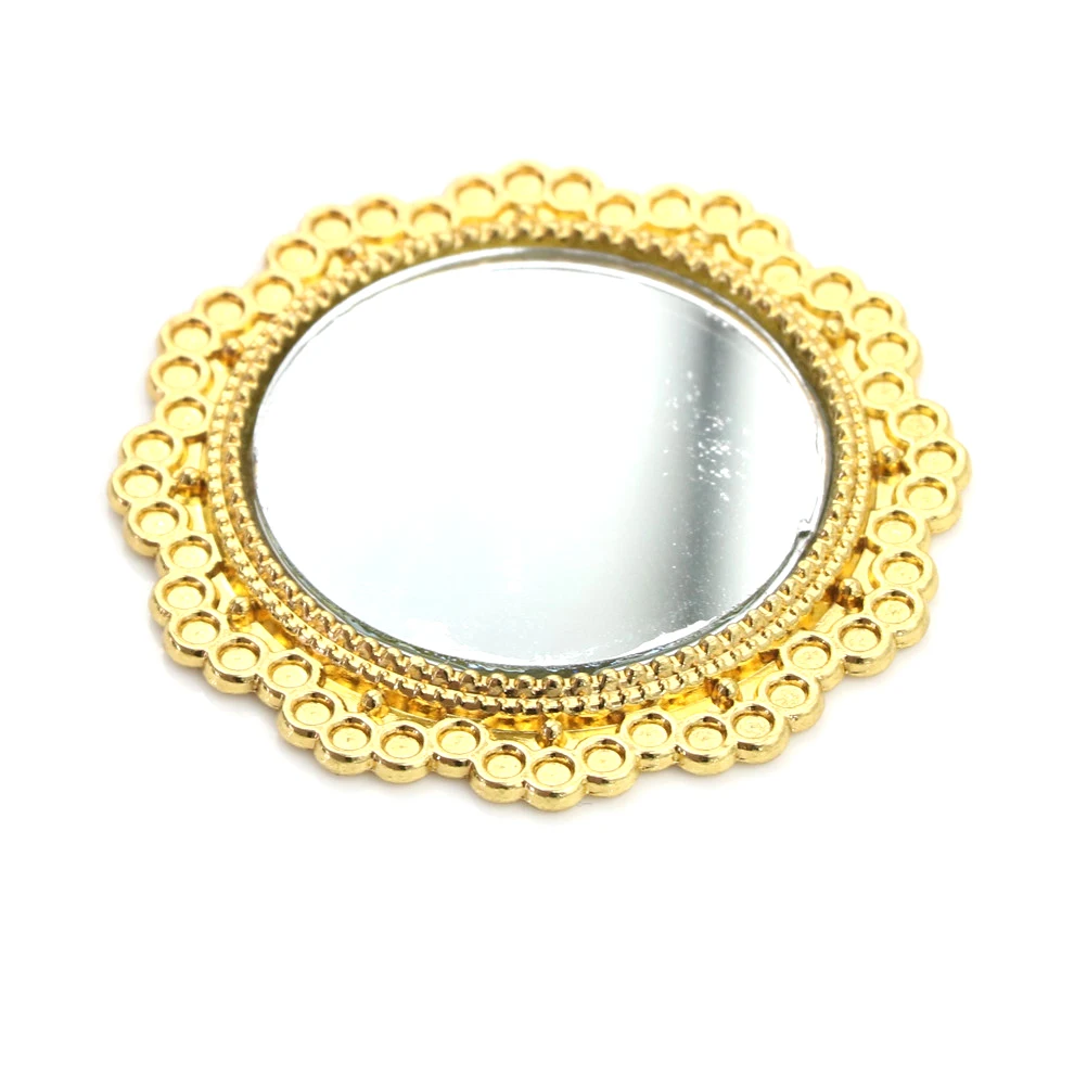 Mini Mirror For Dollhouse 112 Scale Miniatures Metal Mirror Mini