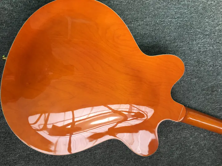 Custom Shop Gret G6122-1962 Chet Atkins Country Gentleman Guitar China Factory Electric Guitar Color orange Custom Shop Gret G6122-1962 Chet Atkins Country Gentleman Guitar China Factory Electric Guitar Color orange