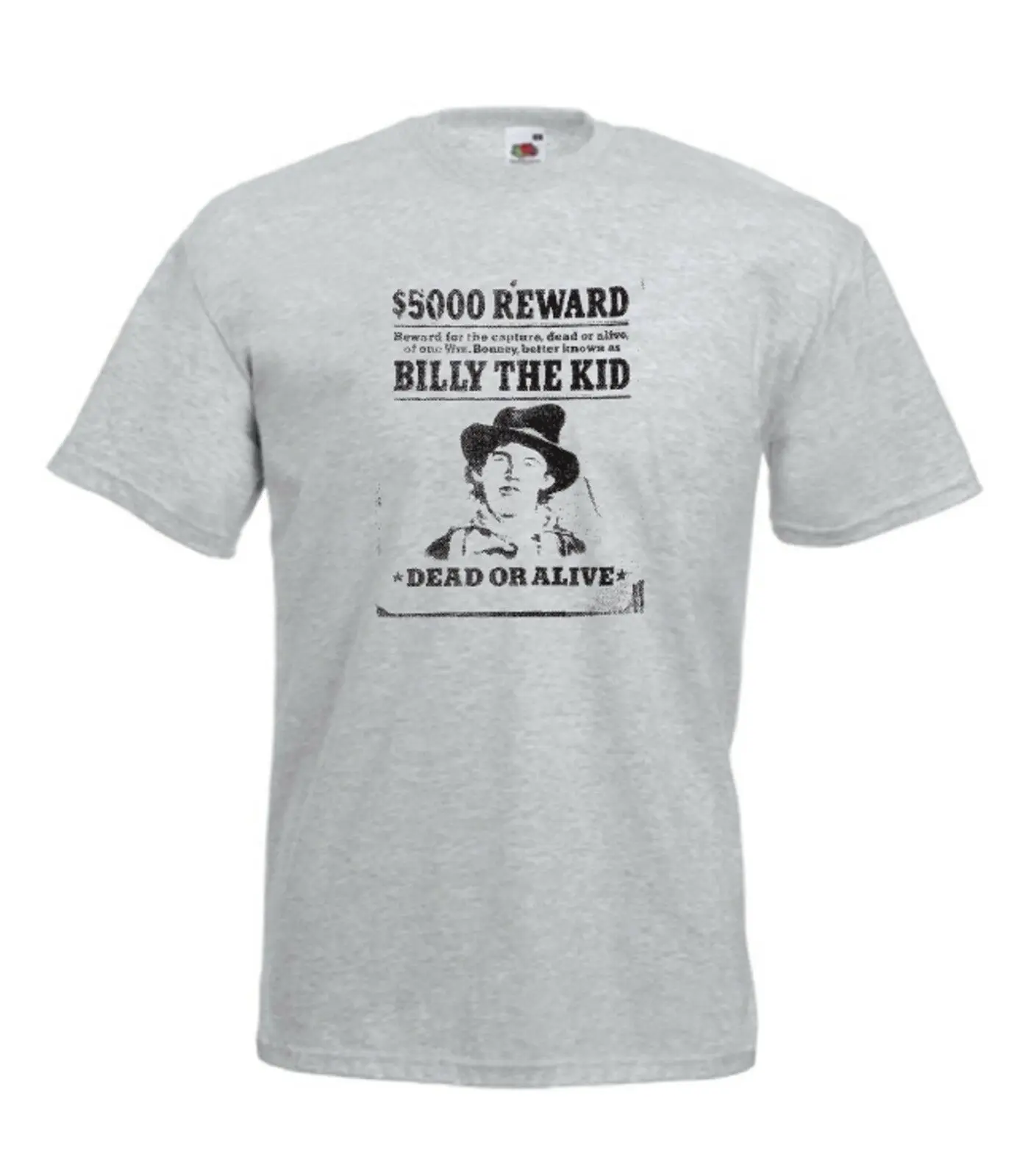 billy the kid cowboy gift m l present mens womens new t shirt size 8 10 12 s-xxlFashion Style Men T Shirts 100% Cotton Classic | Мужская
