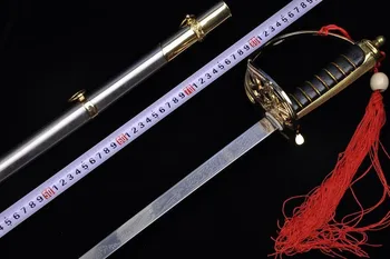 

S0084 GOLD ROYAL MALAYSIA POLICE POLIS DI RAJA DIRAJA MILITARY DRESS SWORD 37.5"