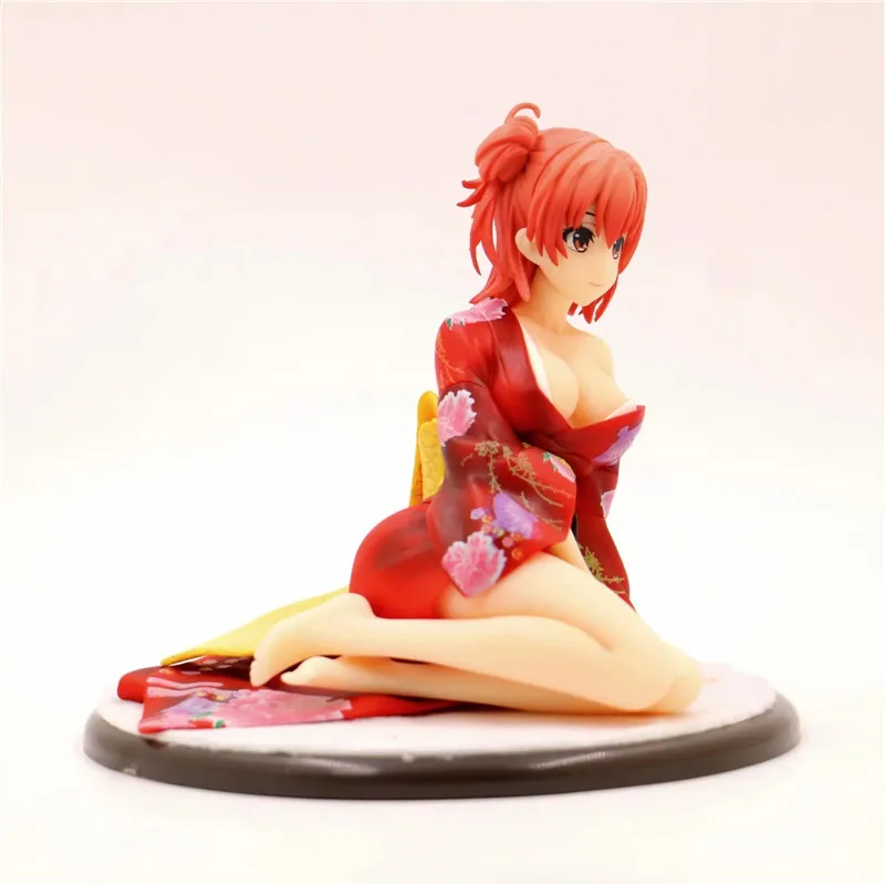 1/6 масштаб сексуальные аниме фигурки девушка YUIGAHAMA YUI кимоно Ver. Жесткая грудь
