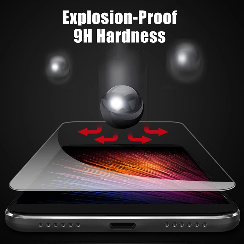Защитное стекло на redmi 4x Стекло для xiaomi 4a 4 s c i note x4 a4 защитное закаленная пленка