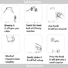 Finger Monkey Toy Interactive Smart Colorful Finger Smart Induction Toys Christmas Gift Kid Kawaii Finger Toy finger baby monkey 1