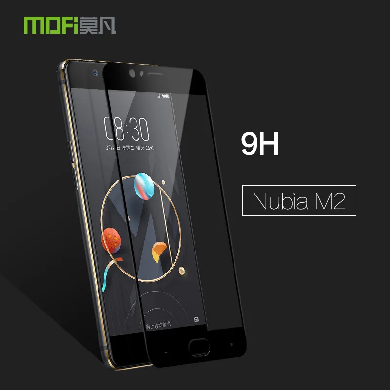 Zte Nubia M2 стекло закаленное Оригинальный MOFI полное покрытие защитная пленка