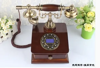 

Classic rustic fashion household Fixed telephone Handsfree / backlight / Caller ID