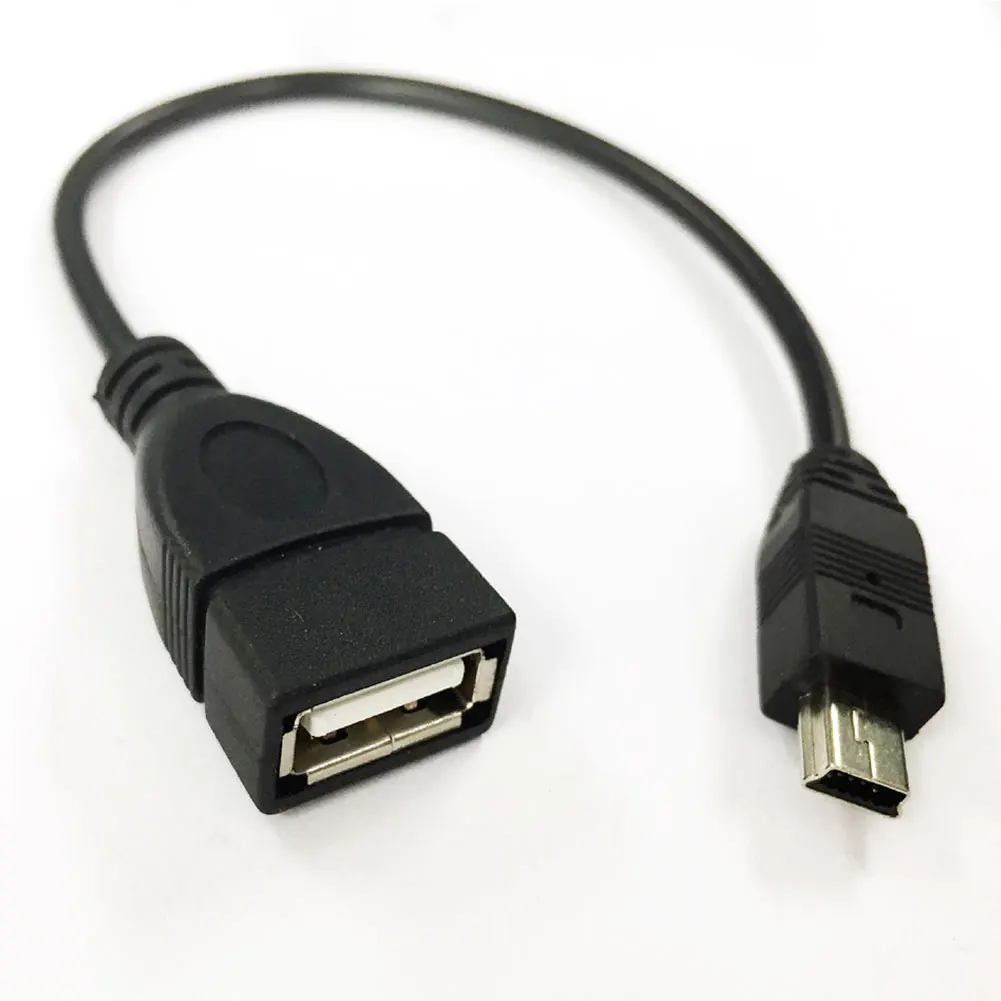 Micro USB 2,0 A женский в B Мужской конвертер OTG адаптер кабель V3/V8 Разъем для samsung MP4/MP5 автомобиля