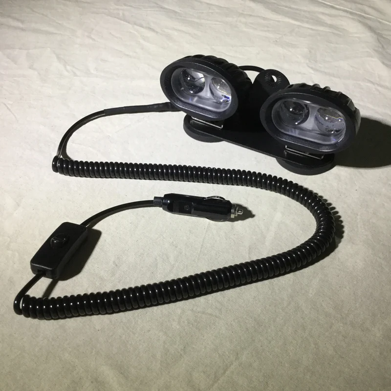 40w Led spot Car light Emergency searchlight rescue hunting fishing