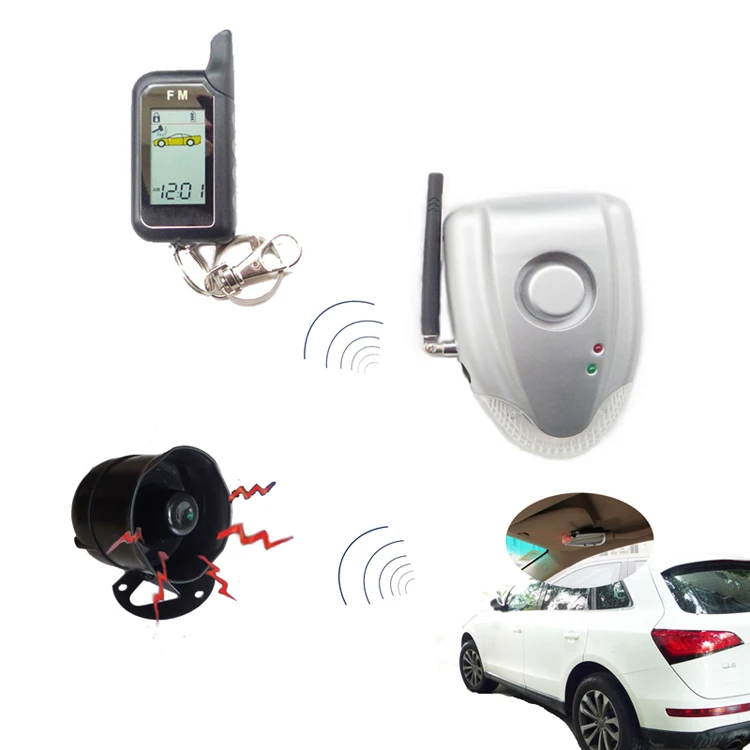 Us 98 99 Carscop New Diy Wireless Two Way Car Alarm System Anti Thef Pressure Amp Shock Intelligent Detection Led Display No Cut Wire Car Two Way